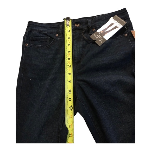 Sofia Jeans Women's Melisa dark wash Flare High Rise Zip Fly Jeans size 6 new - Picture 7 of 7